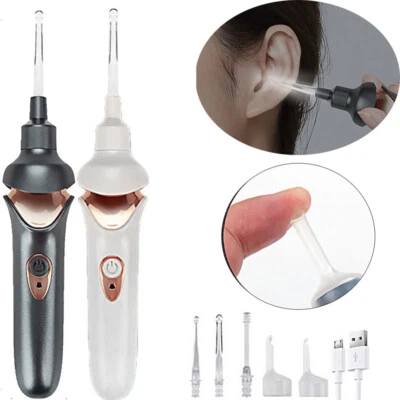 Electric Ear Pick Ear Wax Painless Tool Cleaning Cleaner Device Removal Vacuum - image 1 of 4