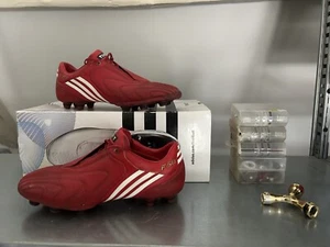 Botines de fútbol Adidas + F50.8 F50 Tunit negros talla US 9,5 43 1/3 rojo blanco - Imagen 1 de 9