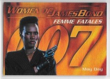 2003 WOMEN OF JAMES BOND IN MOTION FEMME FATALES Grace Jones as May Day #F6
