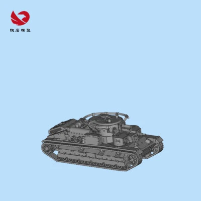 3D Printed 1/72/87/144 Soviet Red Army T-28 Medium Tank Unpainted Model Kit🔥 - Image 1 of 4