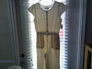 Girls Summer Dress Short Sleeve Cold Shoulder Solid Color Swing Casual Dress XL - Picture 1 of 2