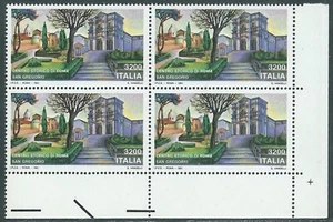 1991 ITALIA ROMA SAN GREGORIO QUARTINA MNH ** - FD - Picture 1 of 1