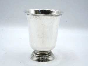 SELTENE PAUKE TULPE AUS MASSIVEM SILBER 18. JAHRHUNDERT ORLEANS - Bild 1 von 5