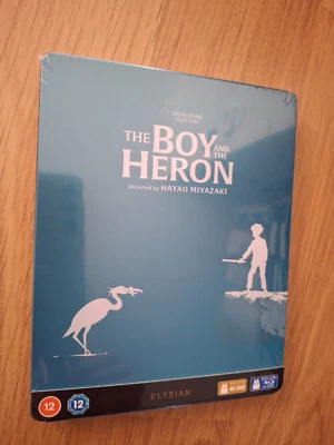 The Boy and the Heron - Ghibli -Blu-ray / 4K Ultra HD -Limited Ed Steelbook -NEW - Image 1 of 2