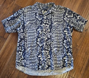 Camisa polo vintage de Ralph Lauren hawaiana Bonnard floral para hombre talla XL - Imagen 1 de 4