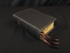 Premium Leather Bible - ESV Study Bible in Black Cowhide
