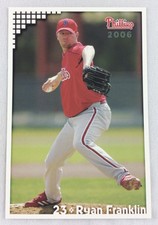 2006 Philadelphia Phillies Team Issue 2nd Edition Photo Card-Ryan Franklin