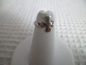 Anillo de Plata Esterlina Puntera Abierta ~ Ajustable ~ Estilo 7 con Caja de Regalo/Bolsa de Regalo Regalo Gratis - Imagen 1 de 5