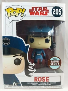 Star Wars Funko Pop - Rose - The Last Jedi - No. 205 - Picture 1 of 6