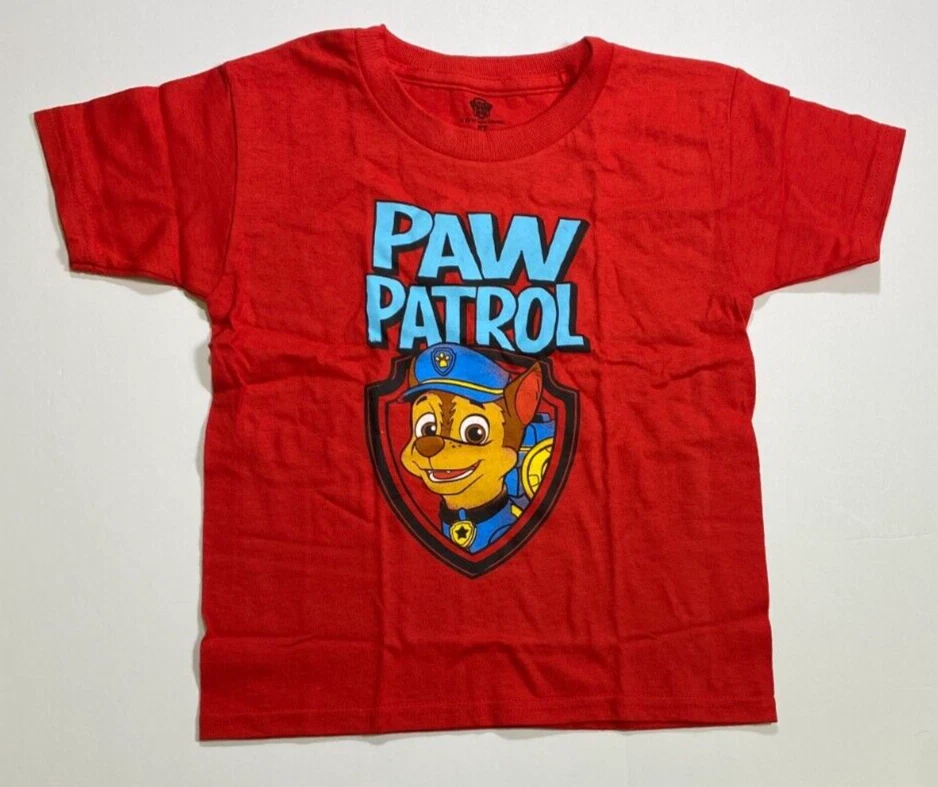 PAW PATROL CHASE TOODLER T-SHIRT / Kids Youth T-Shirt / 5T / E6 - Image 1 of 1