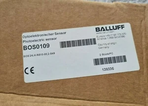 BALLUFF BOS0109 BOS2K-X-RS10-00,2-S49 PHOTOELECTRIC SENSOR 2/PK (R2S5.3b3) - Bild 1 von 1