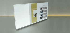  Bilderrahmen beleuchtet Präsentations-display "pluslux " Speisekarten halter - Bild 1 von 3