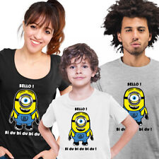 Minion Despicable me Bello t-shirt Minions language T-Shirt Kids Adults Women