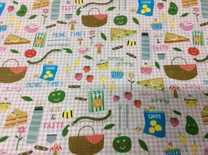 Timeless Treasures-Fun-8119-Picnic Time-100% Cotton - Picture 1 of 4