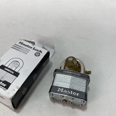 Master Lock 5KA A289 No.5 Commercial Grade Laminated Steel Safety Padlock 2 in. - Image 1 of 4