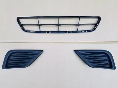 Front Bumper Grille Fog Light Bezel For 2016-2018 Nissan Altima Textured — 第 1/4 张图片