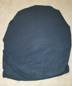 Chair Slip Cover- Black 33" x 48" - Picture 1 of 7