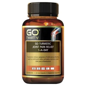 Go Healthy Turmeric Joint Pain Relief 1 A Day 60 Vege Capsules - Picture 1 of 1