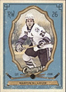 2009-10 Upper Deck Champ's Hockey #88 Martin St. Louis