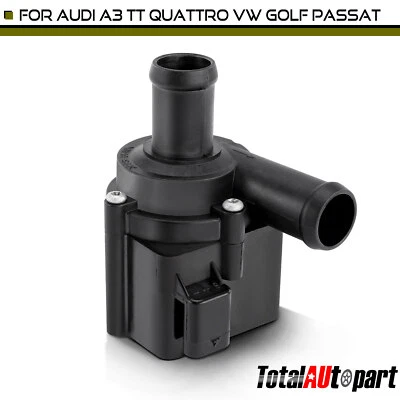 Electric Auxiliary Water Pump for Volkswagen Golf GTI Passat Audi TT A3 Quattro - Image 1 of 4
