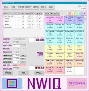 Stall Point Of Sale Software - POS Inventory Billing NWIQ - Picture 1 of 11
