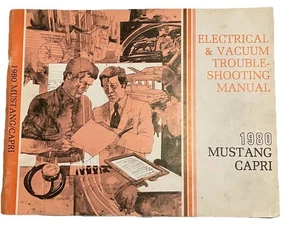 Ford Mustang Capri 1980 aspiradora eléctrica manual de disparo de problemas - Imagen 1 de 4