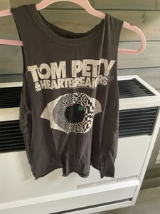 Camiseta sin mangas Chaser Tom Petty & the Heartbreakers pequeña gris gira 2016 banda para mujer - Imagen 1 de 3