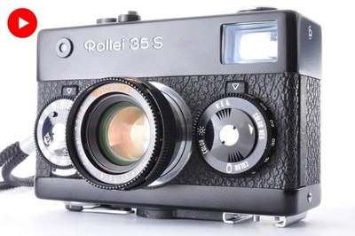[N Mint] Rollei 35 S Black 35mm Film Camera From Japan #8526 - Image 1 of 4