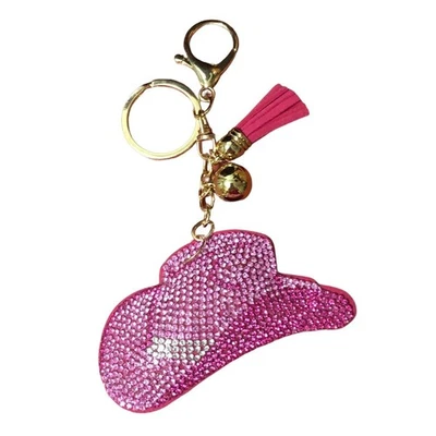 Popfizzy Llavero Vaquera Rosa para Mujer, Llavero Mochila, Monedero Dije Foto 1 de 4