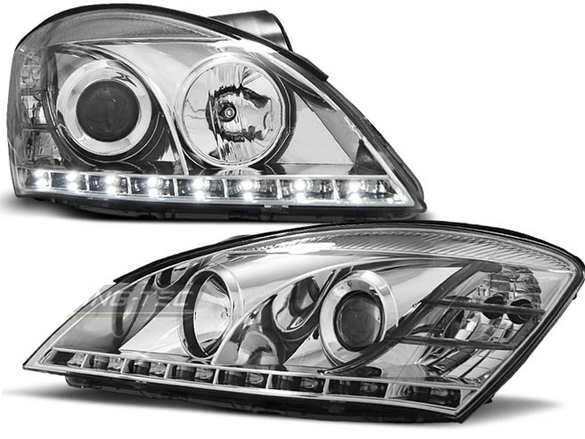 faros kia ceed 2006 2007 2008 2009 luz diurna cromo lhd Foto 1 de 1
