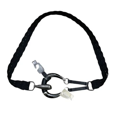 Cinturón Chico's Minerva Anillo Alto Cadera Nuevo con Etiquetas Talla S Negro Gris Elastizado Tejido Refinado Foto 1 de 4