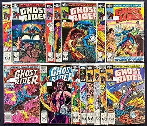 1980-83 MARVEL Ghost Rider #51-53, 56-60, 62, 69-72, 75-76 LOT of 15! FREE Ship! - Bild 1 von 4