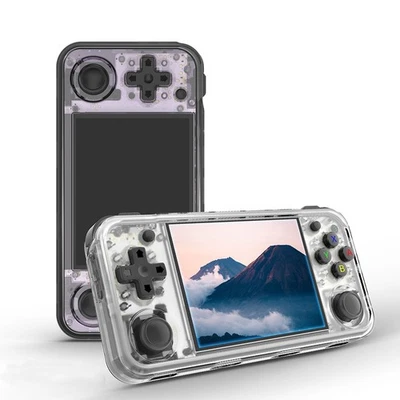 For Anbernic RG35XX H game console protective cover TPU cooling transparent case - Image 1 of 4