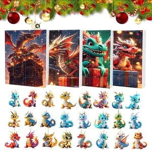 Calendario dell'Avvento 2025 Drago - Set conto alla rovescia natalizio 24 giorni con drago F N1G4 - Foto 1 di 23