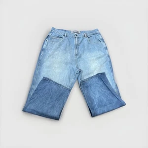Vintage Rare, Two Tone JumpMan Jordan Two3 Jeans Herren 38x32 USA Baggy Blau - Bild 1 von 20