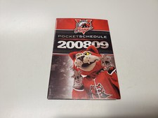 JS15 Huntsville Havoc 2008/09 Minor Hockey Pocket Schedule - White Tiger