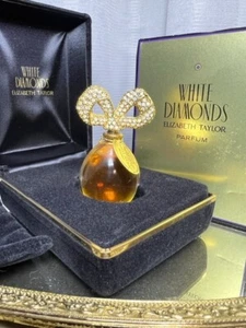 White Diamonds Elizabeth Taylor extrait 7,5 ml. Vintage 1991. Sealed bottle - Picture 1 of 5