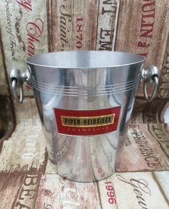 CUBO/ENFRIADOR DE ALUMINIO FRANCÉS CHAMPAGNE PIPER HEIDSIECK - Imagen 1 de 6
