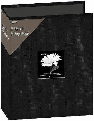 Pioneer Fabric 3 Ring Binder Album With Window 8.5 X 11 459634