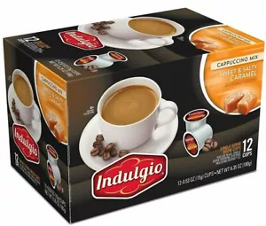 Miscela cappuccino caramello dolce e salato 12 tazze da birra monodose - Foto 1 di 2