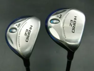 Japanese Set Of 2 Dunlop HI-BRID EZ 15° 3 & 19° 5 Hybrid Woods Regular Graphite - Picture 1 of 6