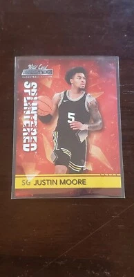2022 Wild Card Allumination JUSTIN MOORE RC #ASP-31 RED SPLINTERED ROOKIE CARD - Image 1 of 2