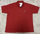 Lacoste Polo Shirt - Red - 6 / XL - Brand New with Tags - Classic Fit