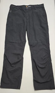 Pantalones Carhartt Carga Para Hombre Gris 36x30 Columpio Completo Calce Relajado Trabajo 101709 - Imagen 1 de 18