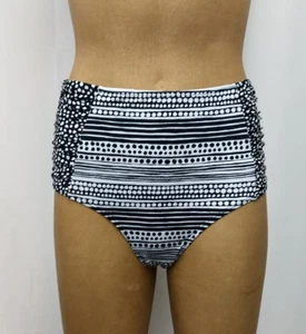 Size 8 High Waist Bikini Briefs Swimsuit Bottoms Jones New York Retail $60 BP - Picture 1 of 7