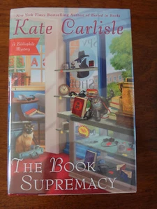 The Book Supremacy by Kate Carlisle (2019, Hardcover) - SIGNED 1st Edition - NEW - Picture 1 of 2
