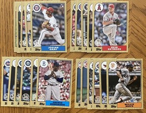 2022 Topps Series 1 & 2 1987 Topps 35th Anniversary ~ YOU PICK ~ UP TO 30% OFF!!