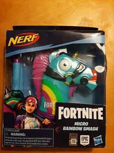 Nerf Microshots Fortnite Rainbow Smash Blaster - Picture 1 of 6
