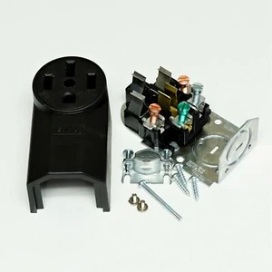 Receptáculo de toma de corriente de rango 4 cables montaje en superficie Eaton 1212 - Imagen 1 de 5