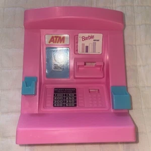 Barbie So Much To Do! Bank Geldautomat #67401 Mattel 1995 Kunststoff Rosa Neu - Bild 1 von 3